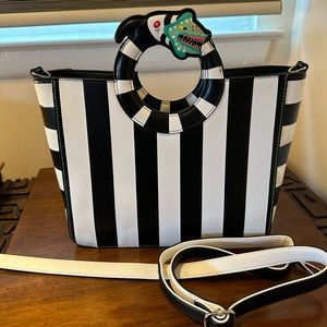 Loungefly Beetlejuice Sandworm purse